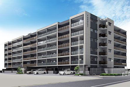 ファーネスト博多南駅グレイス外観完成予想図