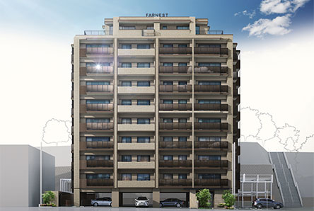 ファーネスト城山レジデンス外観完成予想図